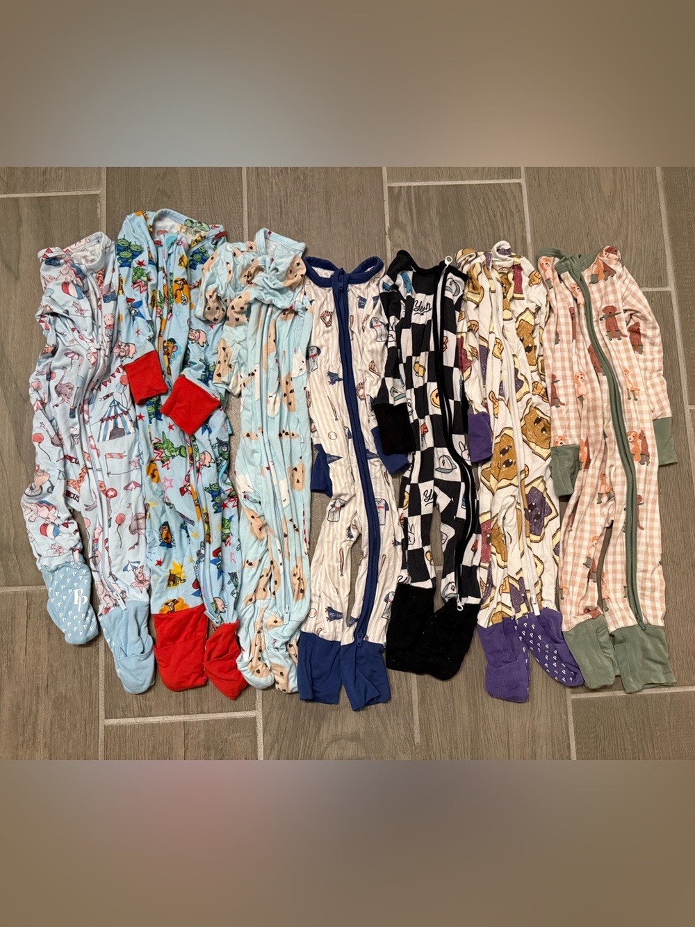 Convertible bamboo onesies